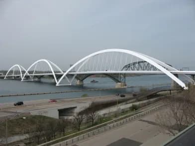 Peace Bridge Replacement rendering 1