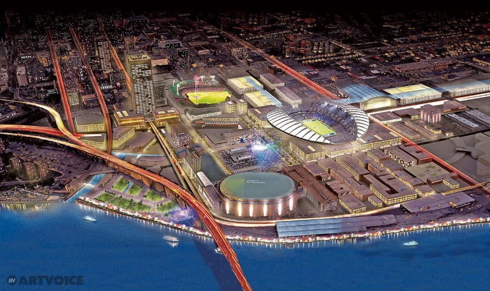 Downtown Bills Stadium rendering 1